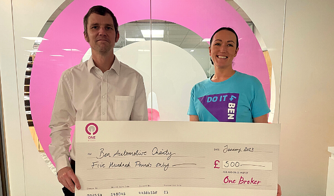 Torque Bike names Ben as its charity of the year